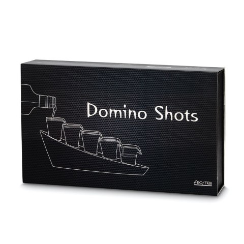 Domino Shots Deluxe kieliszki zestaw podstawka LED Domino Shots Deluxe kieliszki zestaw podstawka LED
