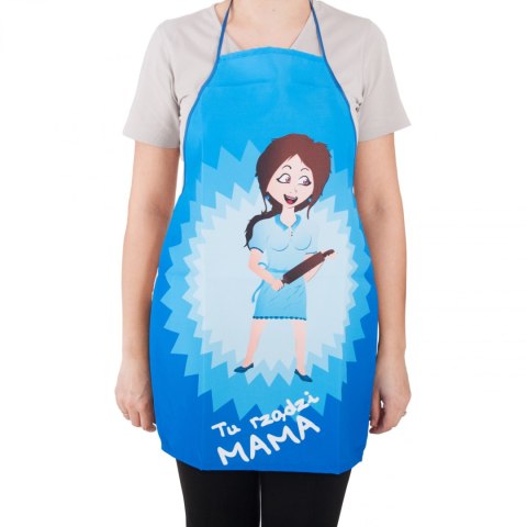 Fartuszek Tu rządzi Mama fartuch Mamy Dzień Matki Fartuszek Tu rządzi Mama fartuch Mamy Dzień Matki