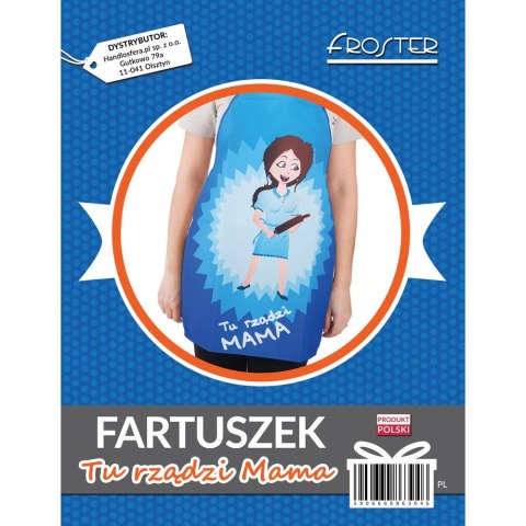 Fartuszek Tu rządzi Mama fartuch Mamy Dzień Matki Fartuszek Tu rządzi Mama fartuch Mamy Dzień Matki