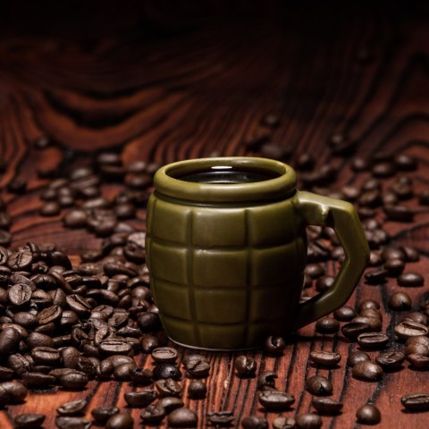 Grenade Shot do espresso kawy filiżanka 60ml Grenade Shot do espresso kawy filiżanka 60ml