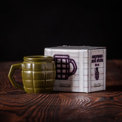 Grenade Shot do espresso kawy filiżanka 60ml Grenade Shot do espresso kawy filiżanka 60ml