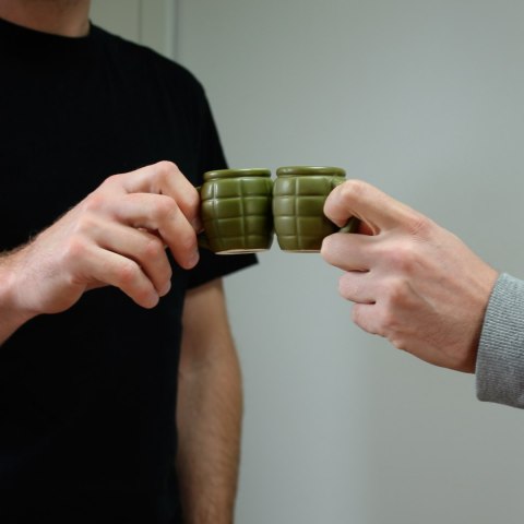 Grenade Shot do espresso kawy filiżanka 60ml Grenade Shot do espresso kawy filiżanka 60ml