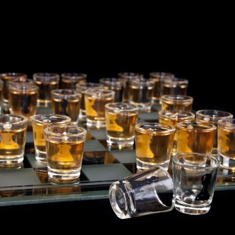 Imprezowe Szachy Deluxe gra alkoholowa towarzyska Imprezowe Szachy Deluxe gra alkoholowa towarzyska