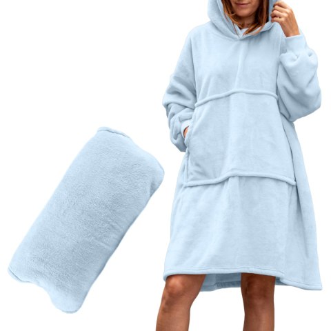 Bluzair Koco Bluza Oversize z Kapturem Polska 4w1 Bluzair Koco Bluza Oversize z Kapturem Polska 4w1