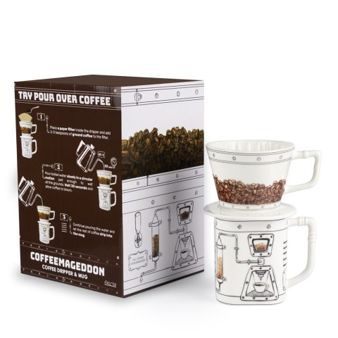 Coffeemageddon Dripper Kubek ceramiczny kawy drip Coffeemageddon Dripper Kubek ceramiczny kawy drip
