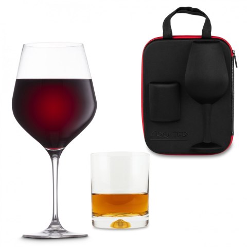 Etui dla Pary kieliszek i szklanka prezent ślubny Etui dla Pary kieliszek i szklanka prezent ślubny