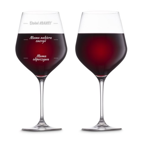 Etui na wino z kieliszkami dla Mamy -- prezent dla mamy - na dzień mamy Etui na wino z kieliszkami dla Mamy -- prezent dla mamy - na dzień mamy