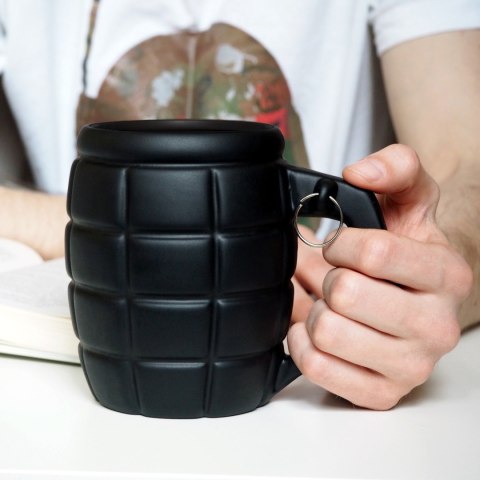 Gigantyczny Kubek Granat Czarny prezent dla Taty Gigantyczny Kubek Granat Czarny prezent dla Taty