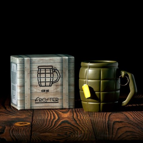 Kubek Granat Zielony 450 ml dla Taty Dziadka Kubek Granat Zielony 450 ml dla Taty Dziadka