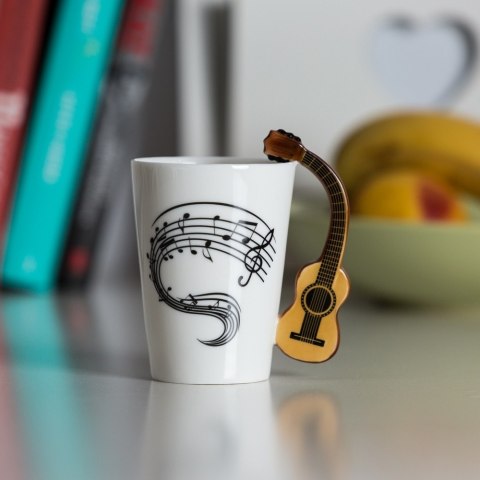 Kubek Muzyka Gitara klasyczna kubeczek w pudełku Kubek Muzyka Gitara klasyczna kubeczek w pudełku