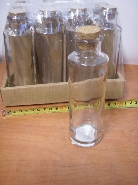 Butelka 12szt szklana 175ml. + korek PAN9777 Butelka 12szt szklana 175ml. + korek PAN9777
