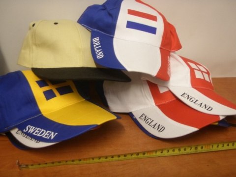 Czapka z daszkiem 10szt. mix | 50428 Czapka z daszkiem 10szt. mix | 50428