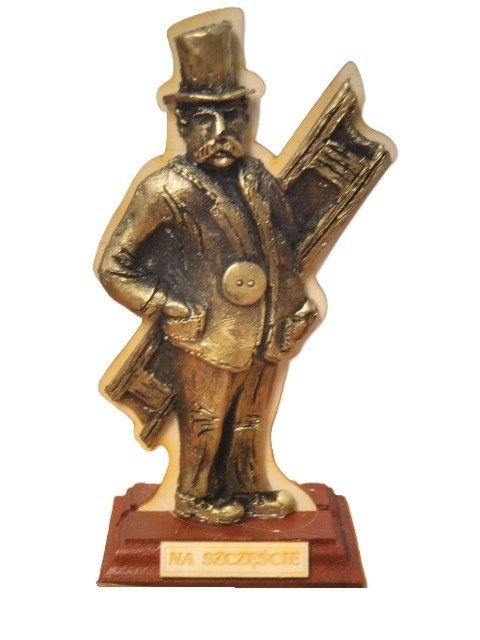 Figurka kominiarz na szczęście 15 x 7 cm NR.75 Figurka kominiarz na szczęście 15 x 7 cm NR.75