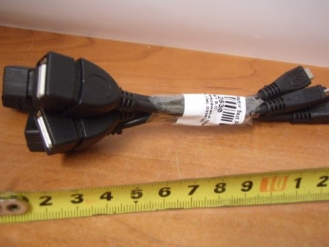 Kabel przejściówka micro USB Adaptor OTG Host USB 5szt 5149 Kabel przejściówka micro USB Adaptor OTG Host USB 5szt 5149