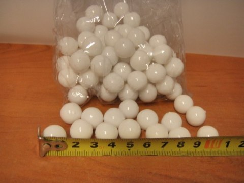 Kamyki kulki 120g białe K1409-1195/281 Kamyki kulki 120g białe K1409-1195/281