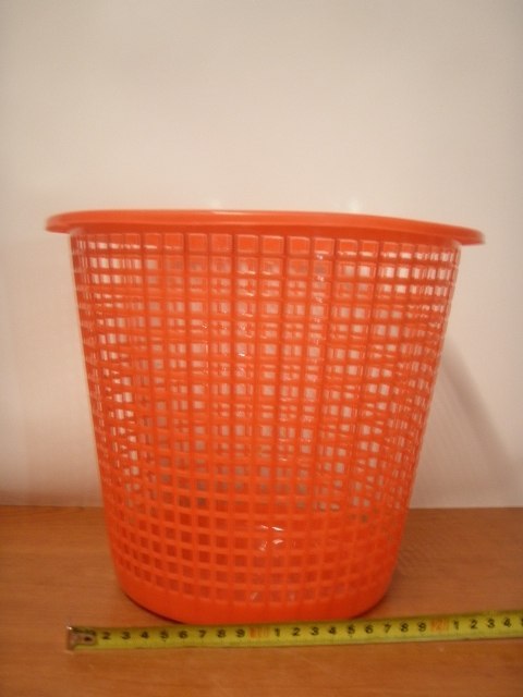 Kosz na śmieci plastikowy śr. 25cm | DC-492 Kosz na śmieci plastikowy śr. 25cm | DC-492
