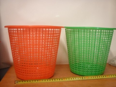 Kosz na śmieci plastikowy śr. 25cm | DC-492 Kosz na śmieci plastikowy śr. 25cm | DC-492