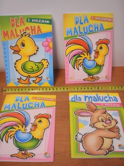 Książeczka z naklejkami DLA MALUCHA | 00030 Książeczka z naklejkami DLA MALUCHA | 00030