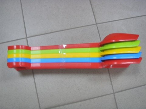 Łopatka 5szt. plastikowa 49cm | 026025 Łopatka 5szt. plastikowa 49cm | 026025
