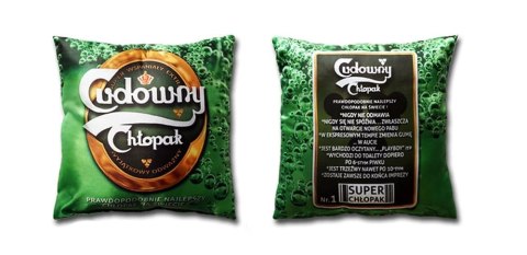 Poduszka 35x35 Chłopak | 9235 Poduszka 35x35 Chłopak | 9235