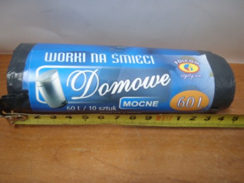 Worki na śmieci 60l A'10 DOMOWE | 59769 Worki na śmieci 60l A'10 DOMOWE | 59769
