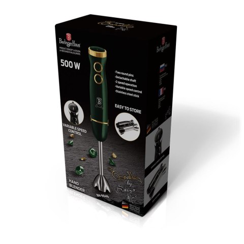 BLENDER RĘCZNY 500W BERLINGER HAUS EMERALD BH-9046 BLENDER RĘCZNY 500W BERLINGER HAUS EMERALD BH-9046