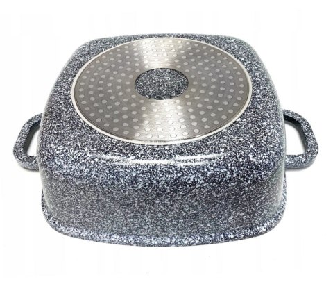 BRYTFANNA GARNEK KWADRATOWY 3.5L 22cm ZILNER GREY ZL-7058 BRYTFANNA GARNEK KWADRATOWY 3.5L 22cm ZILNER GREY ZL-7058