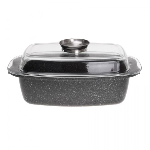 BRYTFANNA MARMUROWA 5.5L 33cm KINGHOFF KH-1608 BRYTFANNA MARMUROWA 5.5L 33cm KINGHOFF KH-1608