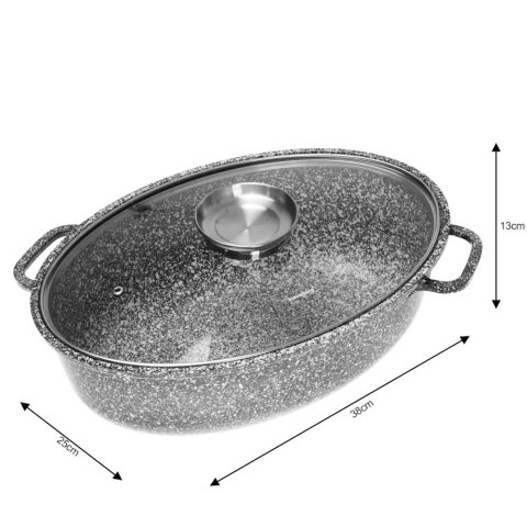 BRYTFANNA MARMUROWA KLAUSBERG 8.0L 38cm 2 ELE. KB-7366 BRYTFANNA MARMUROWA KLAUSBERG 8.0L 38cm 2 ELE. KB-7366
