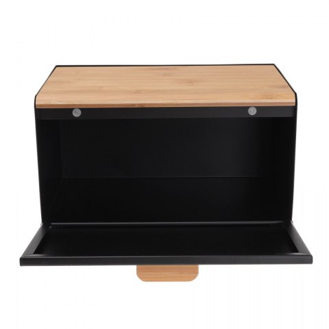 CHLEBAK STALOWO-DREWNIANY DWUSTRONNY KLAUSBERG KB-7464 CZARNY CHLEBAK STALOWO-DREWNIANY DWUSTRONNY KLAUSBERG KB-7464 CZARNY