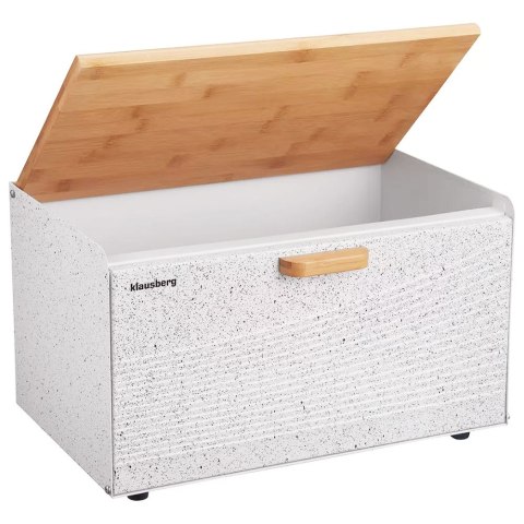 CHLEBAK STALOWO-DREWNIANY DWUSTRONNY KLAUSBERG KB-7466 BIAŁY CHLEBAK STALOWO-DREWNIANY DWUSTRONNY KLAUSBERG KB-7466 BIAŁY