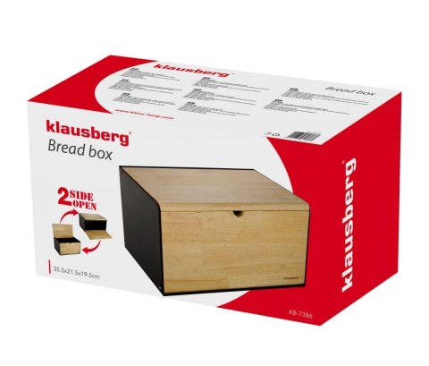 CHLEBAK STALOWO-DREWNIANY KLAUSBERG KB-7386 CHLEBAK STALOWO-DREWNIANY KLAUSBERG KB-7386
