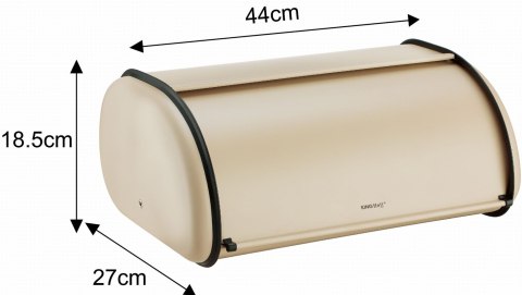 CHLEBAK STALOWY 44CM MATOWY KINGHOFF KH-1866 BEŻOWY CHLEBAK STALOWY 44CM MATOWY KINGHOFF KH-1866 BEŻOWY
