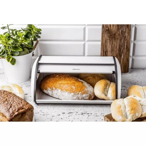 CHLEBAK STALOWY MAŁY 36CM KINGHOFF KH-1752 BIAŁY CHLEBAK STALOWY MAŁY 36CM KINGHOFF KH-1752 BIAŁY