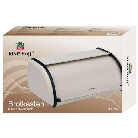 CHLEBAK STALOWY MAŁY 36CM KINGHOFF KH-1754 BEŻOWY CHLEBAK STALOWY MAŁY 36CM KINGHOFF KH-1754 BEŻOWY