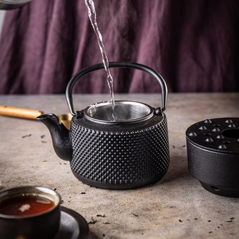 CZAJNICZEK ŻELIWNY Z PODGRZEWACZEM ZAPARZACZ 0.8L KINGHOFF KH-1847 CZAJNICZEK ŻELIWNY Z PODGRZEWACZEM ZAPARZACZ 0.8L KINGHOFF KH-1847
