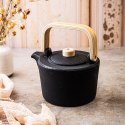 CZAJNICZEK ŻELIWNY ZAPARZACZ Z DREWNIANYM UCHWYTEM 1.3L KINGHOFF KH-1845