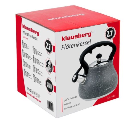 CZAJNIK STAL NERDZ. 2.7L KLAUSBERG KB-7447 CZAJNIK STAL NERDZ. 2.7L KLAUSBERG KB-7447