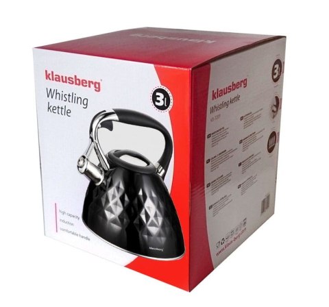 CZAJNIK STAL NERDZ. KLAUSBERG 3.0L KB-7455 CZAJNIK STAL NERDZ. KLAUSBERG 3.0L KB-7455