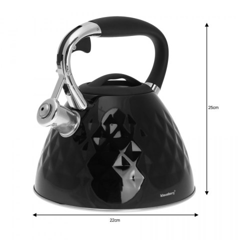 CZAJNIK STAL NERDZ. KLAUSBERG 3.0L KB-7455 CZAJNIK STAL NERDZ. KLAUSBERG 3.0L KB-7455