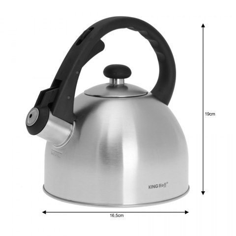 CZAJNIK STALOWY 1.5L KiNGHOFF KH-3324 CZAJNIK STALOWY 1.5L KiNGHOFF KH-3324