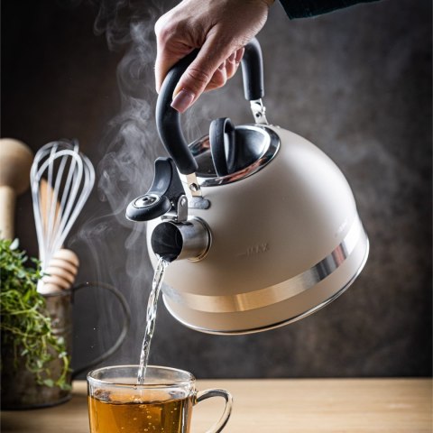 CZAJNIK STALOWY 1.8L INDUKCJA KINGHOFF KH-1854 BEŻOWY CZAJNIK STALOWY 1.8L INDUKCJA KINGHOFF KH-1854 BEŻOWY
