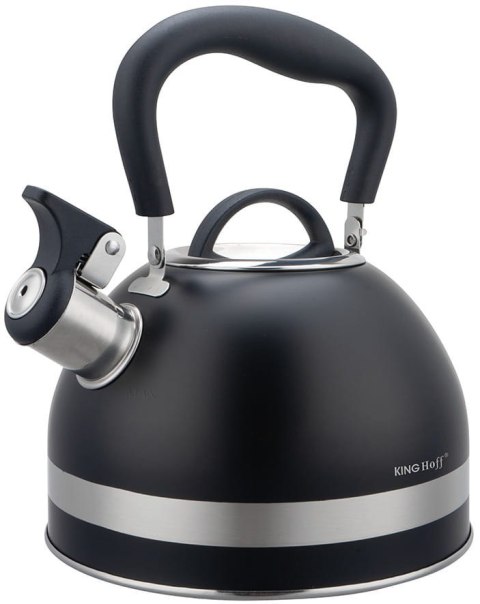 CZAJNIK STALOWY 1.8L INDUKCJA KINGHOFF KH-1858 CZARNY CZAJNIK STALOWY 1.8L INDUKCJA KINGHOFF KH-1858 CZARNY