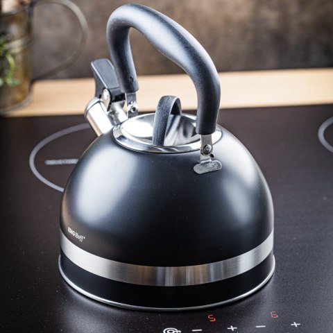 CZAJNIK STALOWY 1.8L INDUKCJA KINGHOFF KH-1858 CZARNY CZAJNIK STALOWY 1.8L INDUKCJA KINGHOFF KH-1858 CZARNY