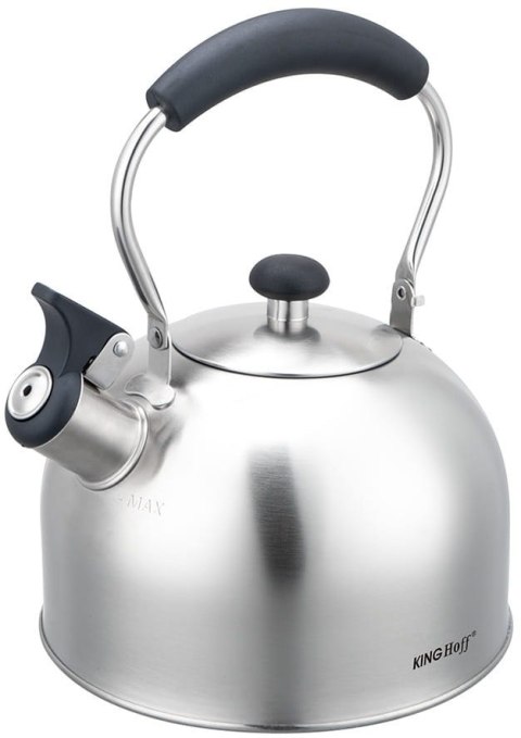 CZAJNIK STALOWY 2.5L INDUKCJA KINGHOFF KH-1859 SREBRNY CZAJNIK STALOWY 2.5L INDUKCJA KINGHOFF KH-1859 SREBRNY
