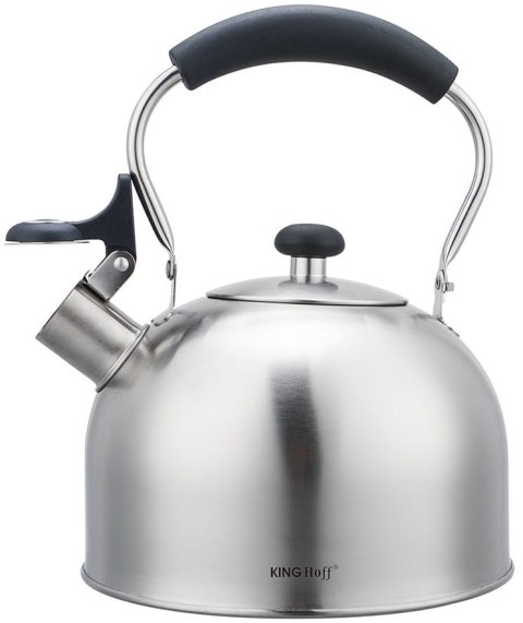 CZAJNIK STALOWY 2.5L INDUKCJA KINGHOFF KH-1859 SREBRNY CZAJNIK STALOWY 2.5L INDUKCJA KINGHOFF KH-1859 SREBRNY