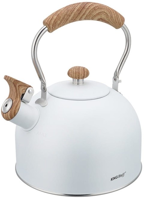 CZAJNIK STALOWY 2.5L INDUKCJA KINGHOFF KH-1860 BIAŁY MATOWY CZAJNIK STALOWY 2.5L INDUKCJA KINGHOFF KH-1860 BIAŁY MATOWY