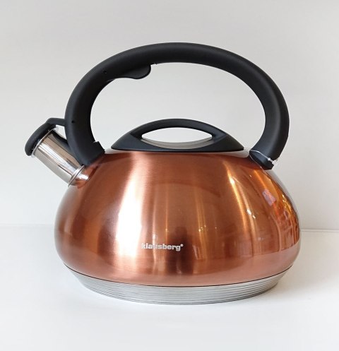 CZAJNIK STALOWY 2.7L DNO x7 KLAUSBERG COPPER KB-7385 CZAJNIK STALOWY 2.7L DNO x7 KLAUSBERG COPPER KB-7385