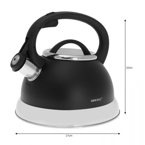 CZAJNIK STALOWY KiNGHOFF 2.4L KH-1224 CZAJNIK STALOWY KiNGHOFF 2.4L KH-1224
