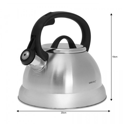 CZAJNIK STALOWY SATYNA 2.2L KiNGHOFF KH-3774 CZAJNIK STALOWY SATYNA 2.2L KiNGHOFF KH-3774